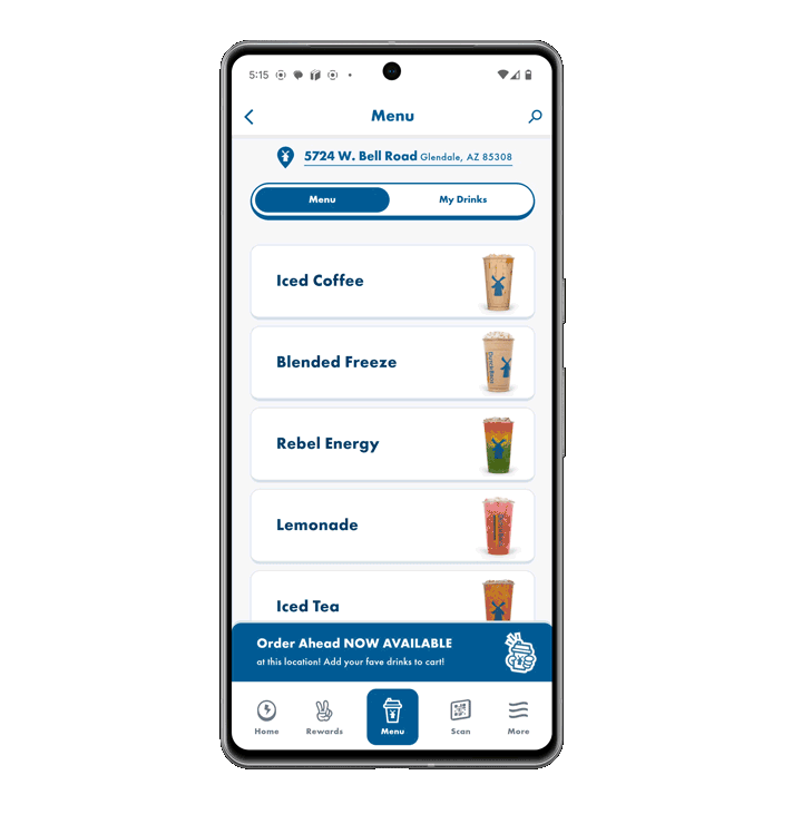 Dutch Bros Menu With Prices 98 How to order Step-3