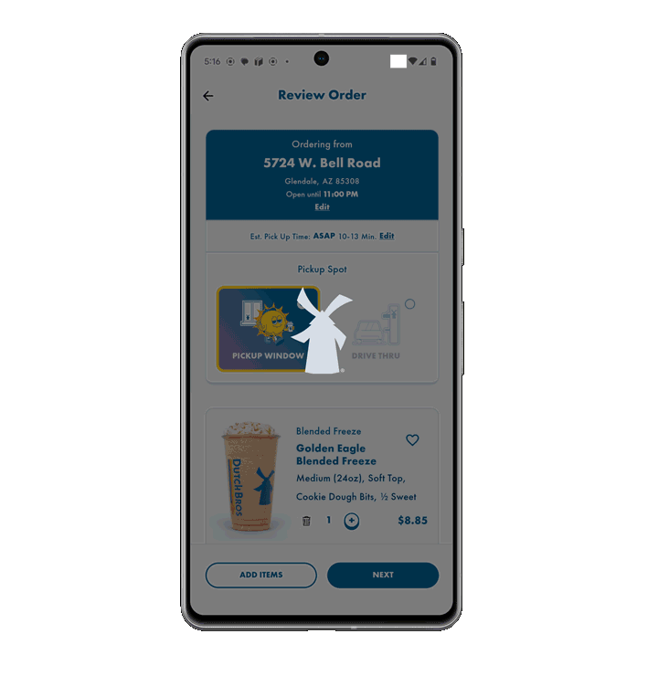 Dutch Bros Menu With Prices 99 How to order Step-4